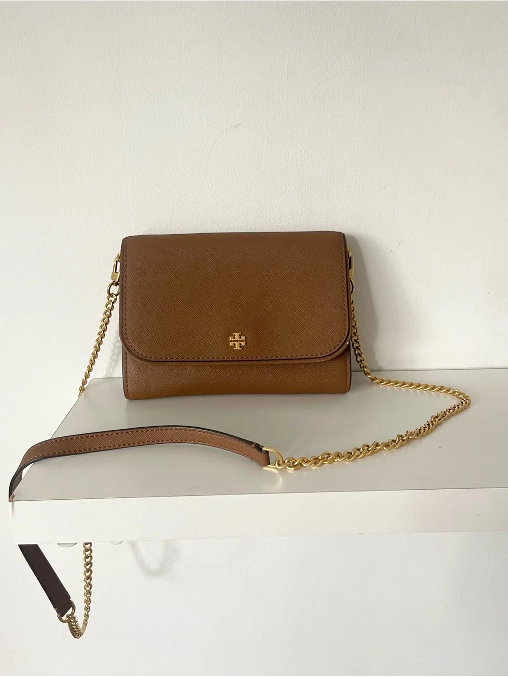 Tory Burch Brown Crossbody Bag